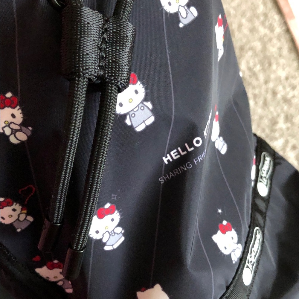 Hello Kitty Black and Red Crossbody Bag - Picture 6 of 10